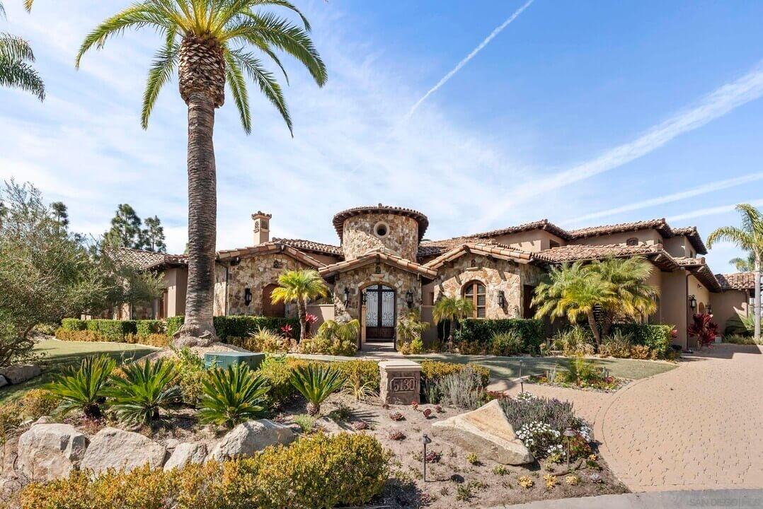 The landscaping of 5130 Rancho Del Mar Trail is impeccable.