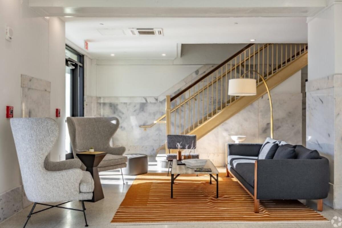Inside a loft apartment in Castleberry Hill neighborhood