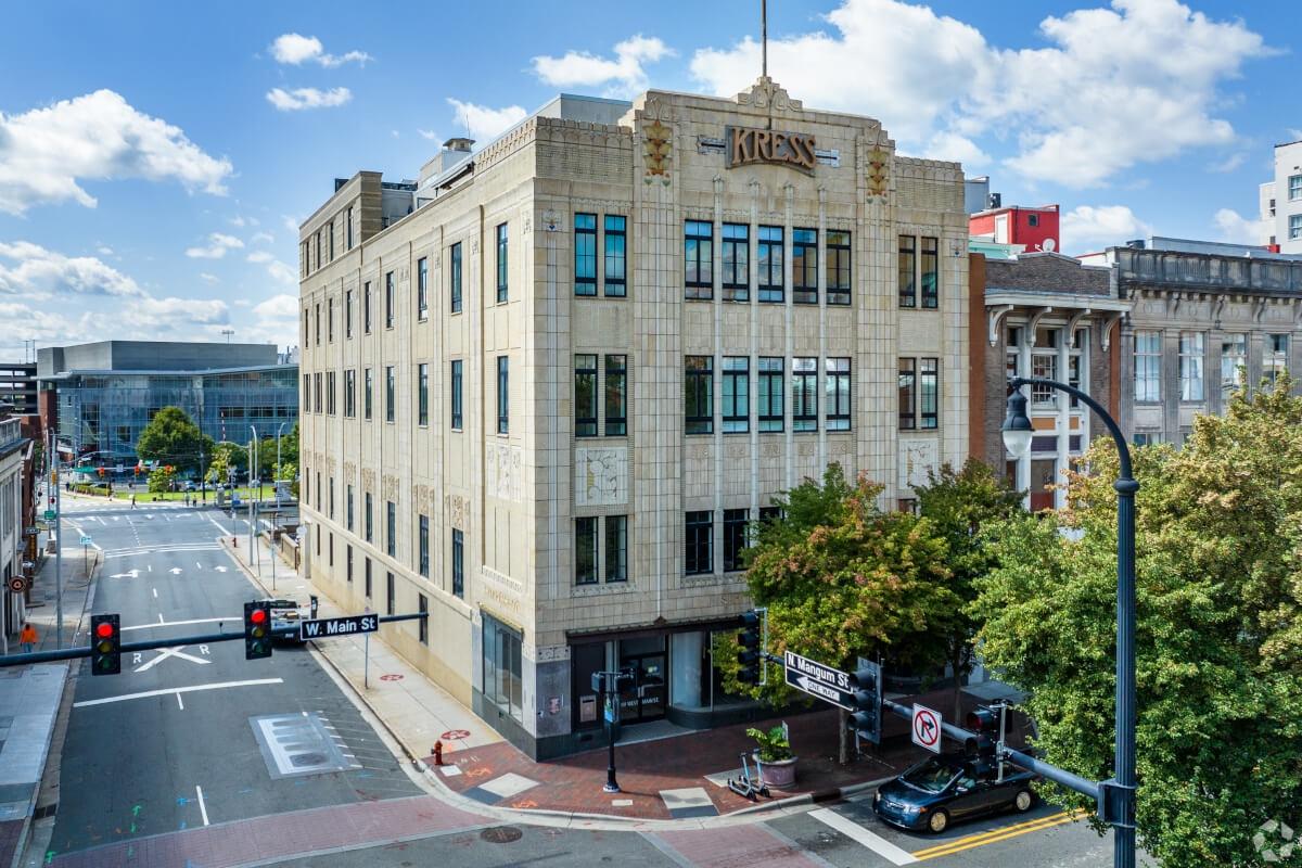 Apartment building in Downtown Durham