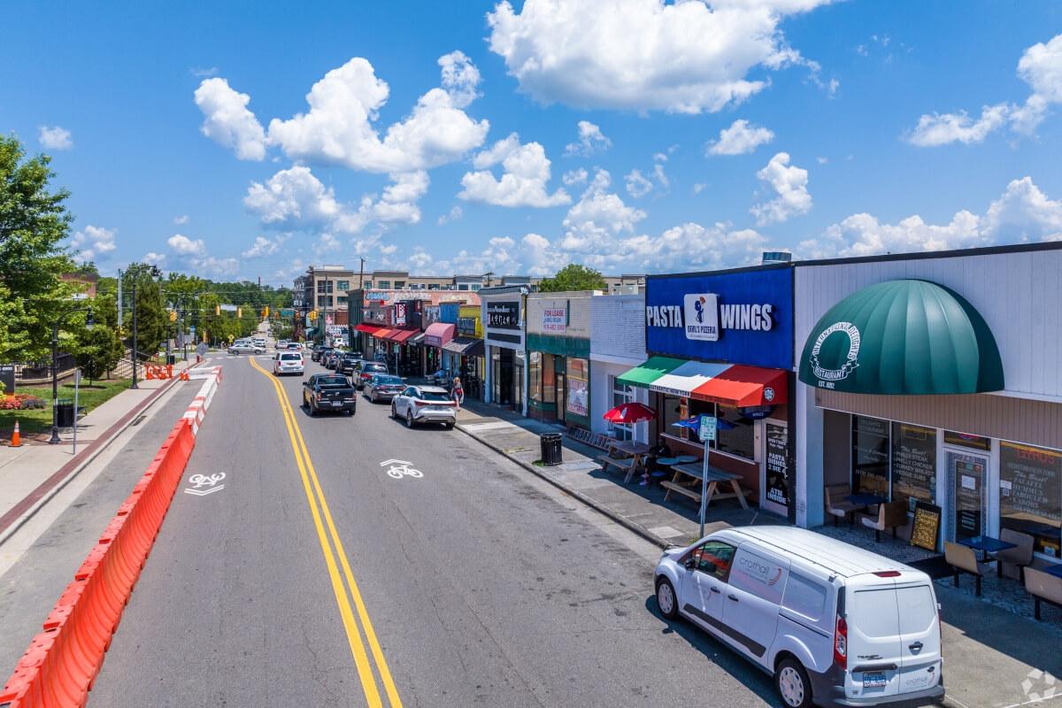 Ninth Street in Downtown Durham