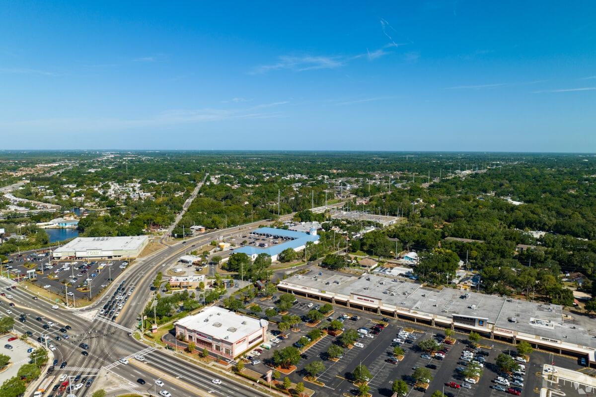 Trees and greenery fill Town 'n' Country.