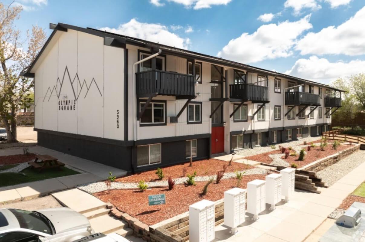 Olympic Square Apartments in Knob Hill neighborhood of Colorado Springs