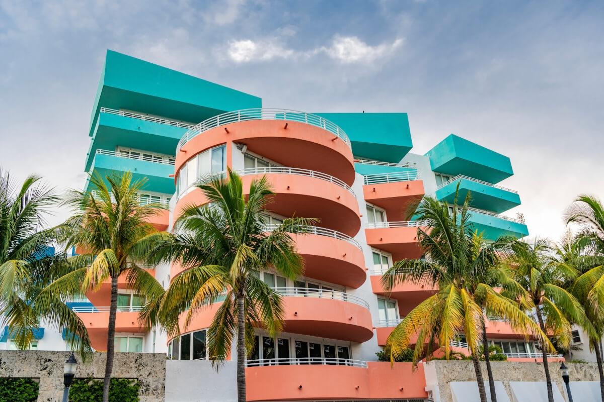Art Deco Buildings in Miami, FL
