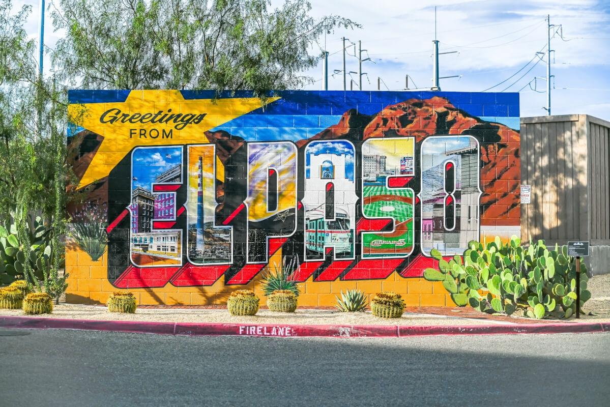 A mural in Downtown El Paso