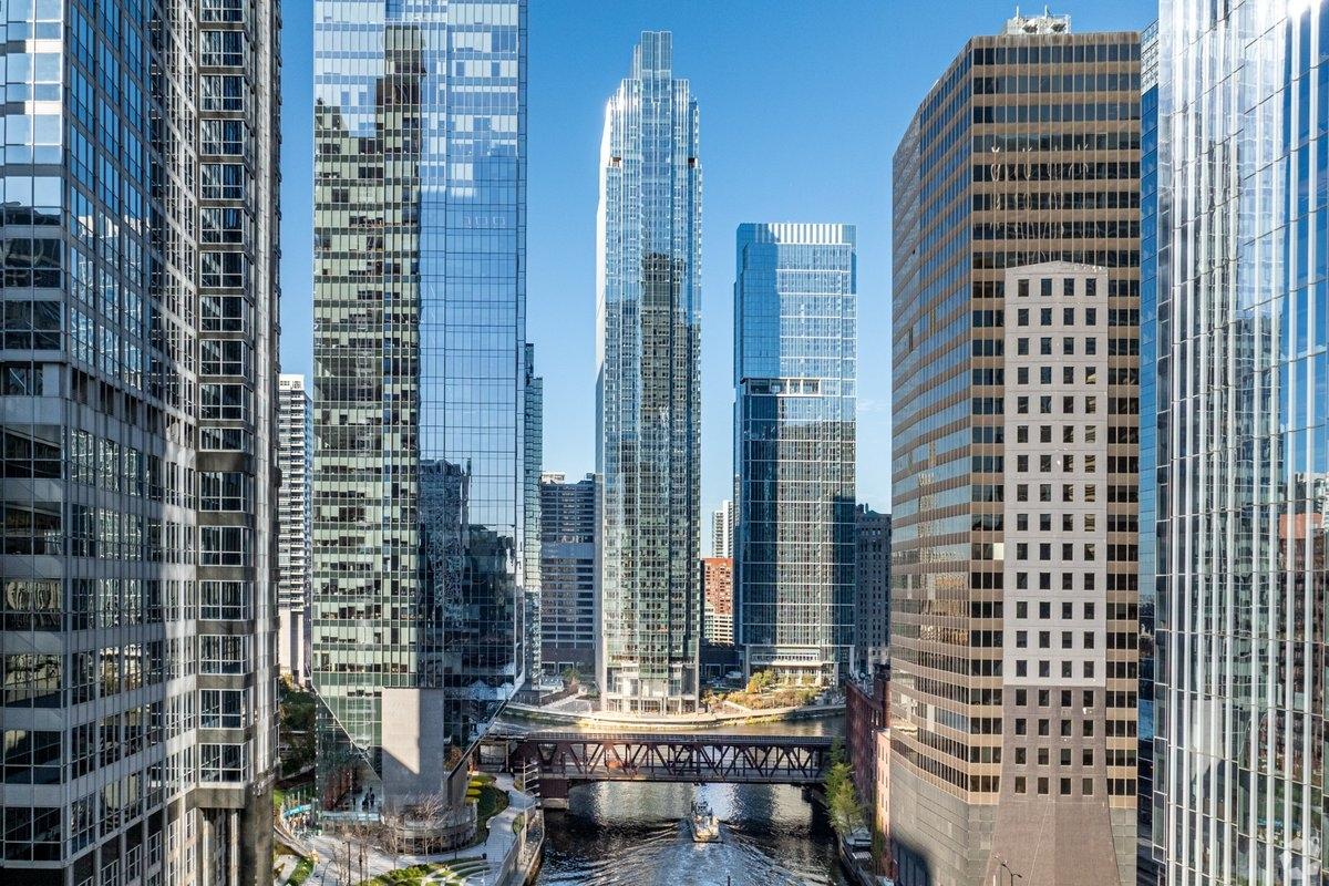 The beautiful Chicago skyline
