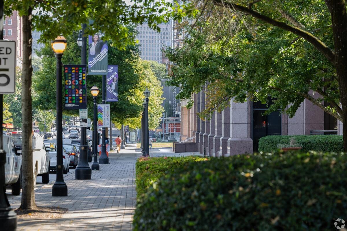 A street in Midtown Atlanta