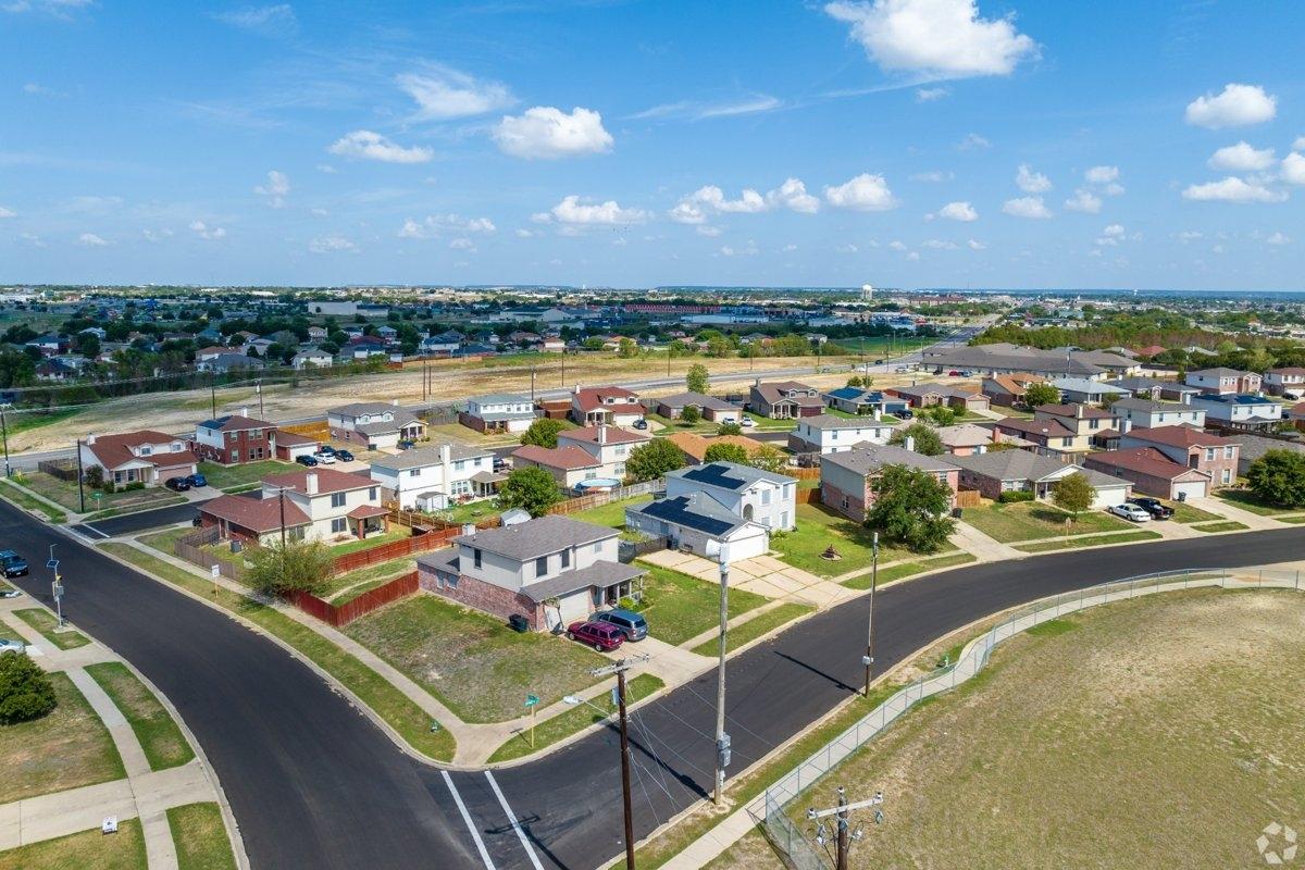 Aerial view of Killeen, TX