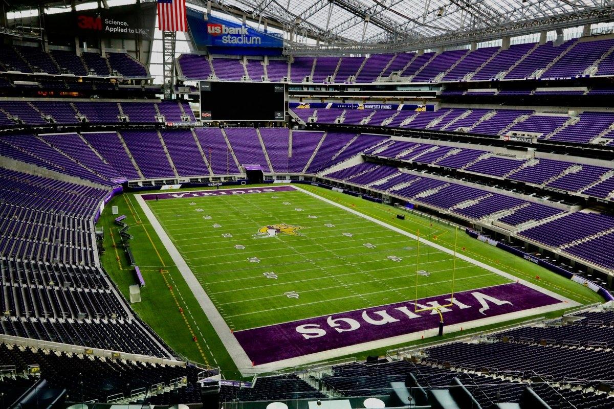 Minnesota Vikings Stadium in Minneapolis