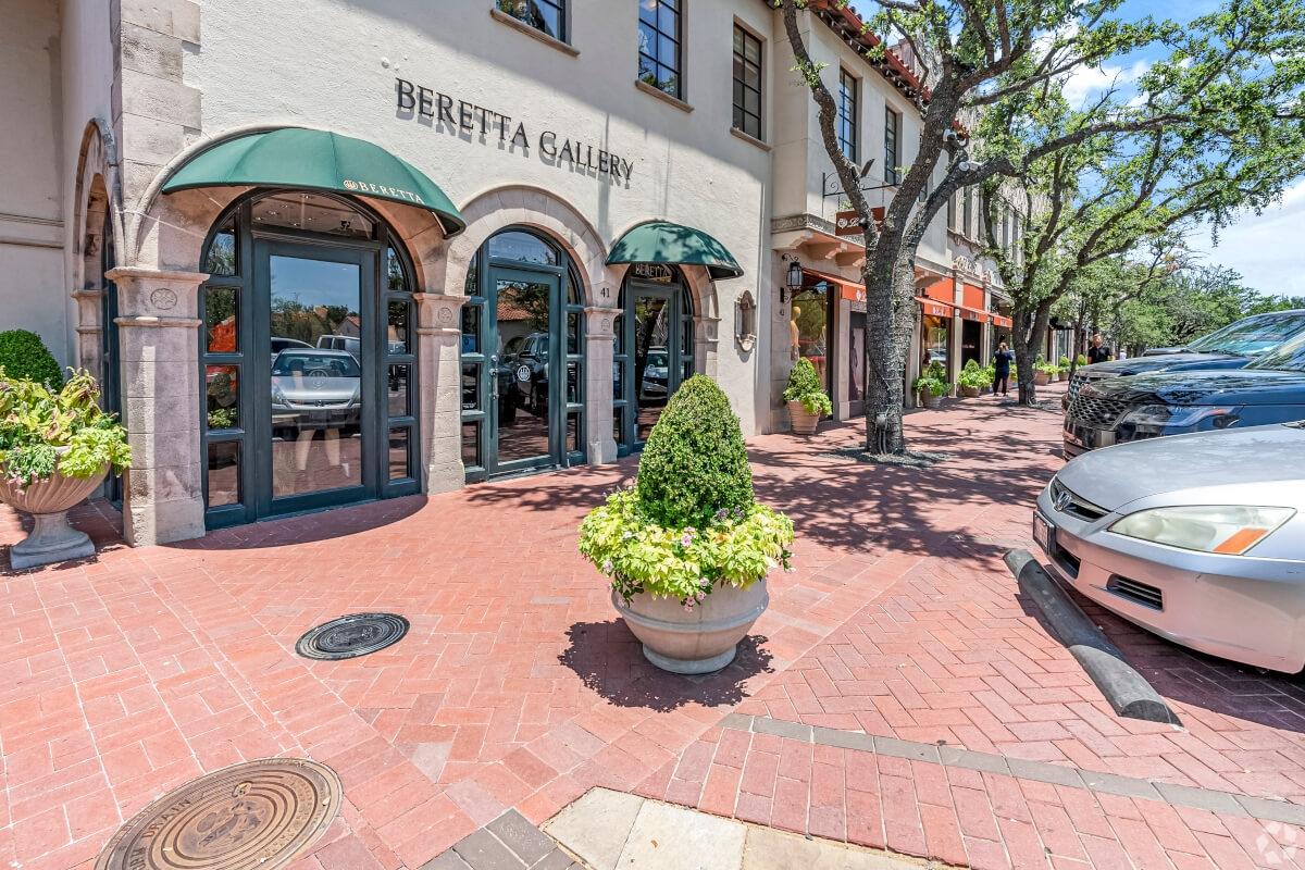 Highland Park Village is filled with luxury brands.