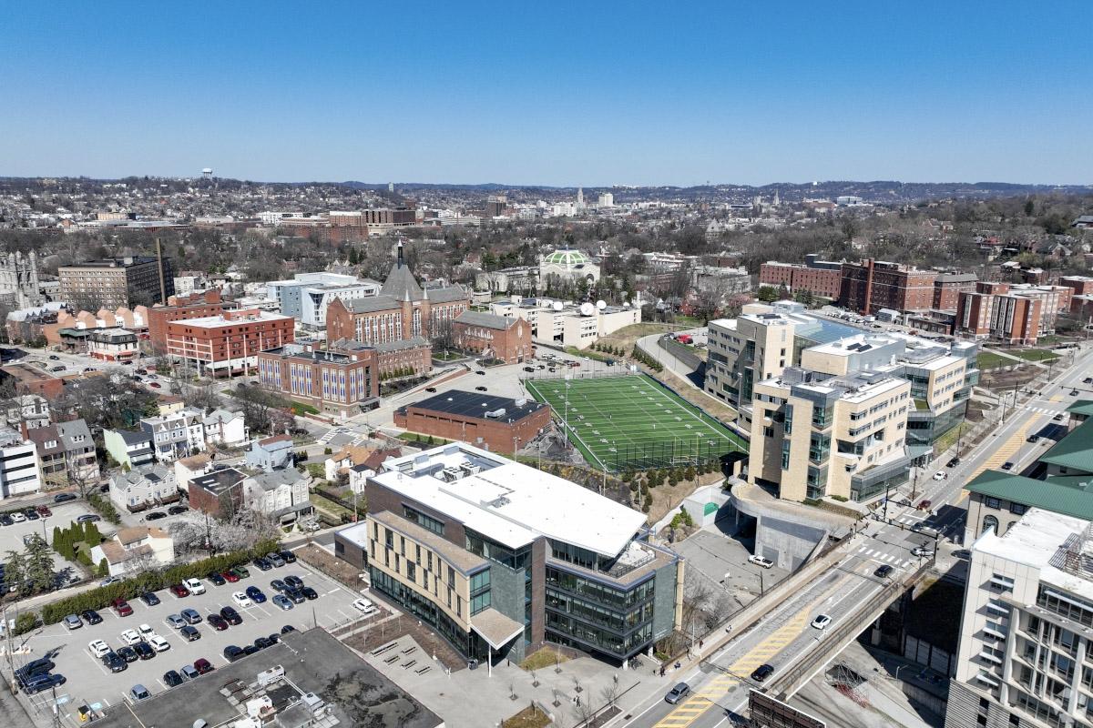 The Carnegie Mellon University Campus is in North Oakland.