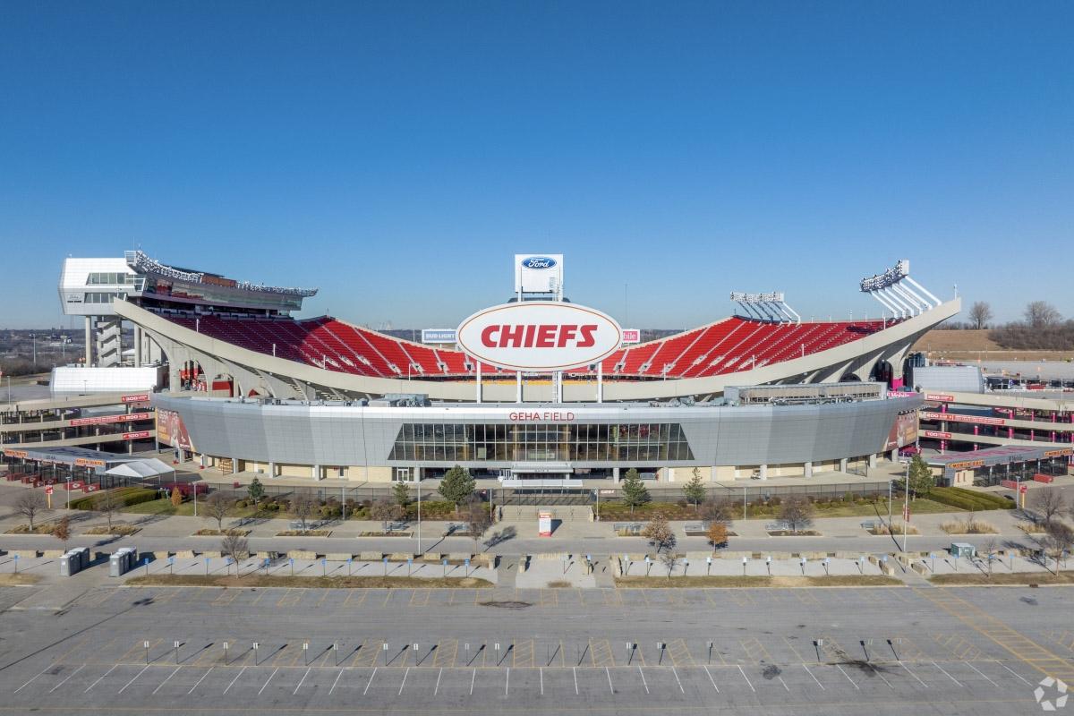 Arrowhead Stadium in Kansas City, MO, is the home of Chiefs Kingdom. 