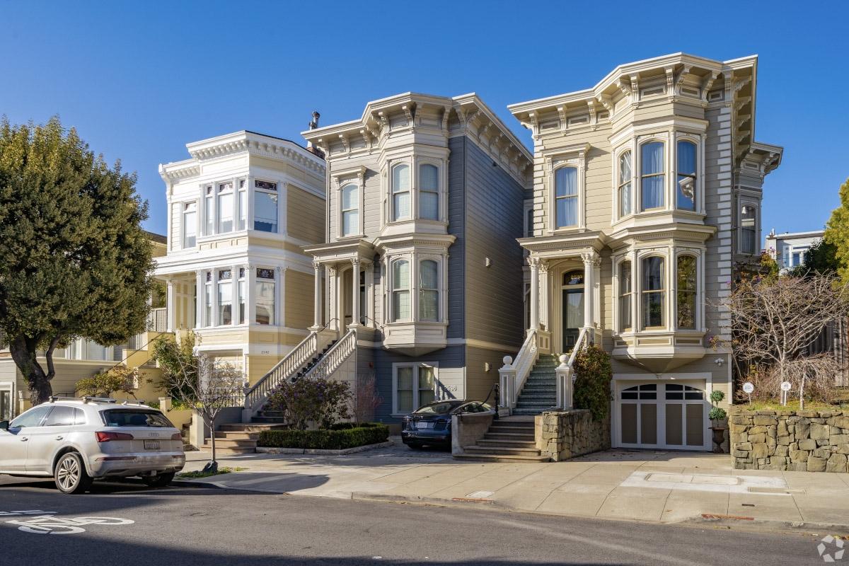 Victorian homes are a staple of Lower Pacific Heights.
