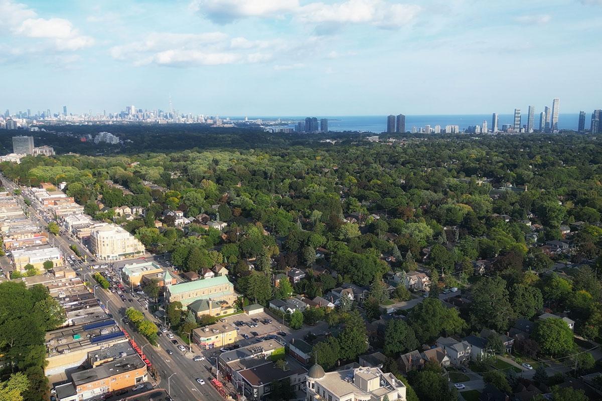 Stonegate-Queensway is farther from the heart of the city, with tree-filled neighbourhoods that are quiet.