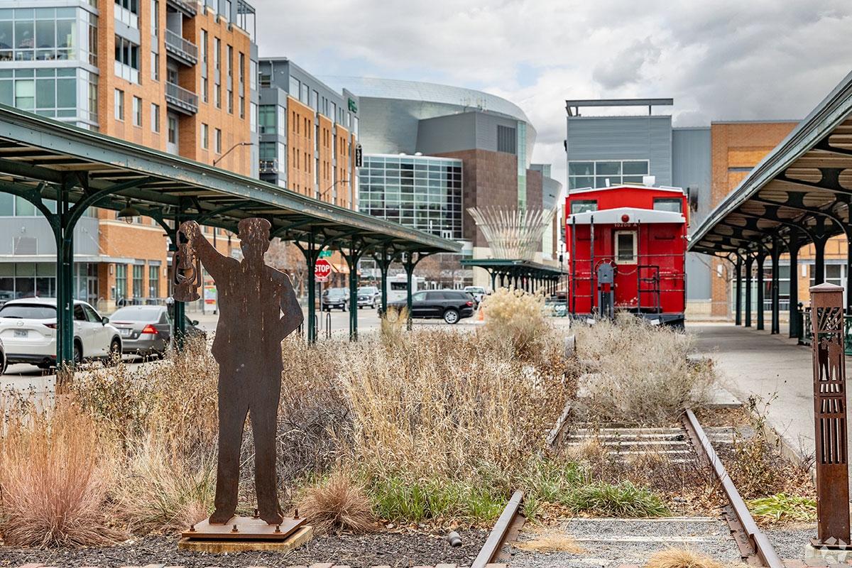 Downtown Lincoln is full of historic architecture and stories. 