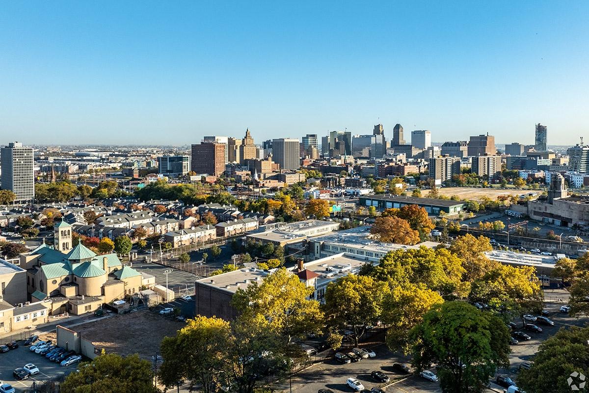Newark has a downtown full of offices.