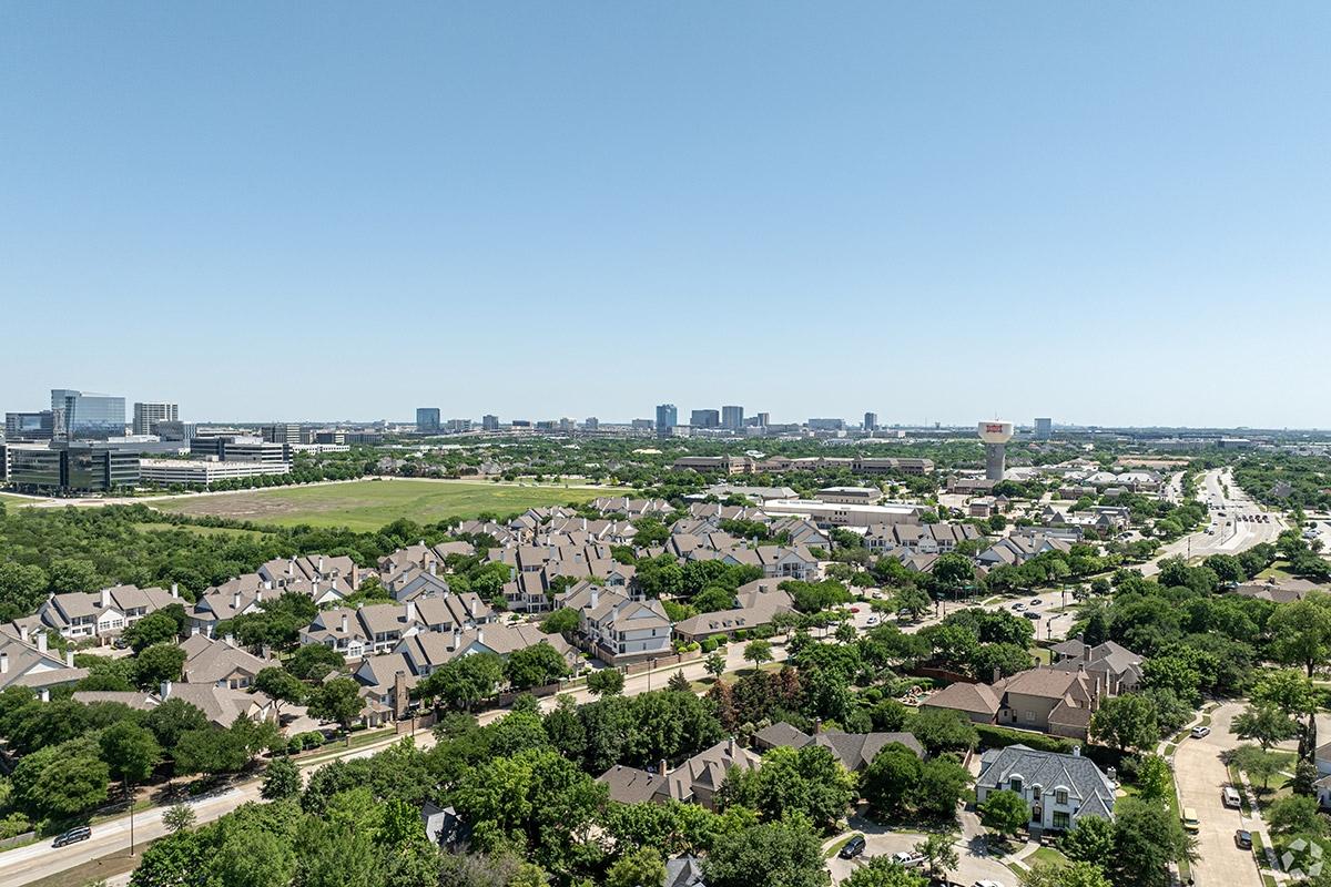 Frisco, TX has both suburbs and a downtown.