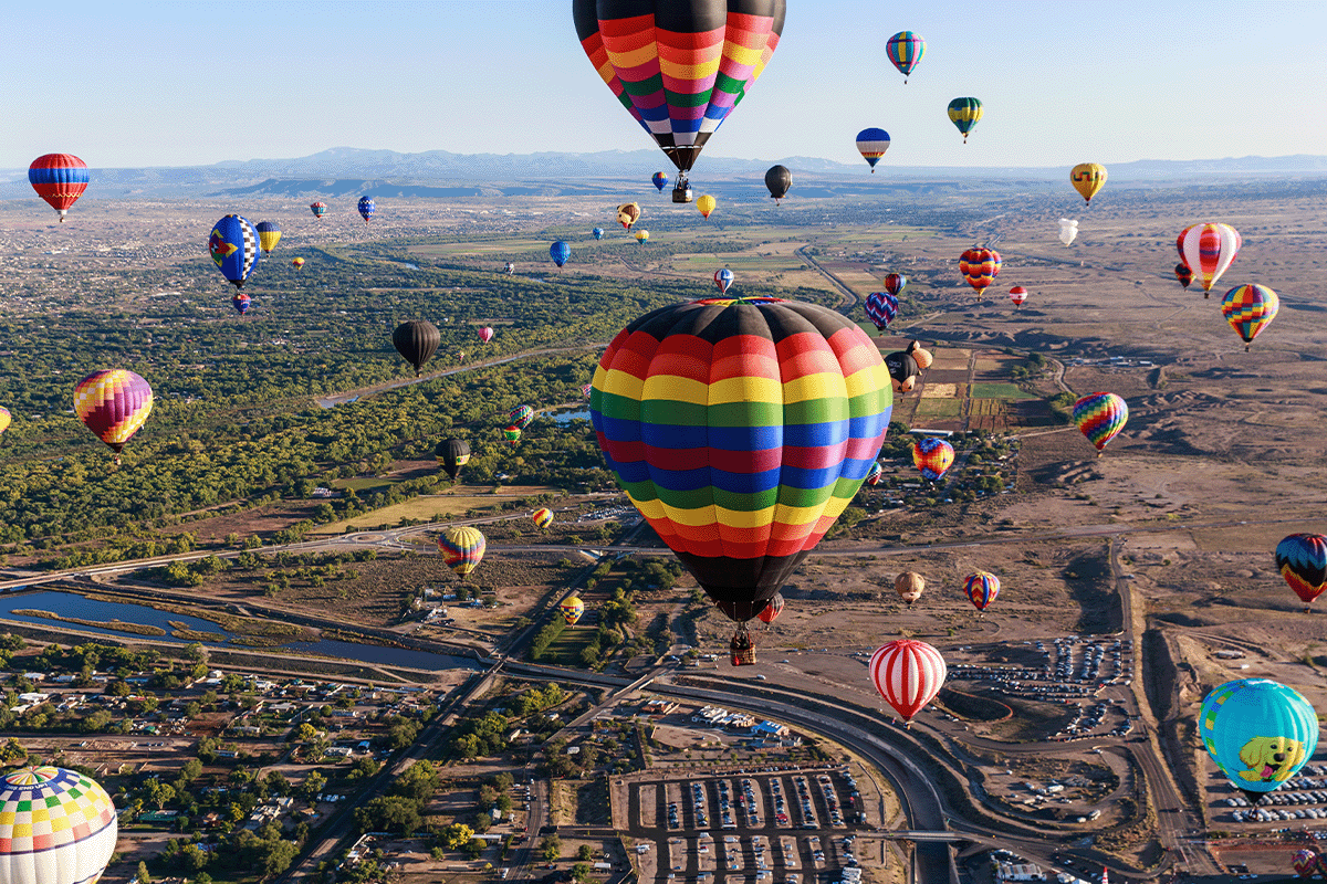 Albuquerque hot air balloon festival