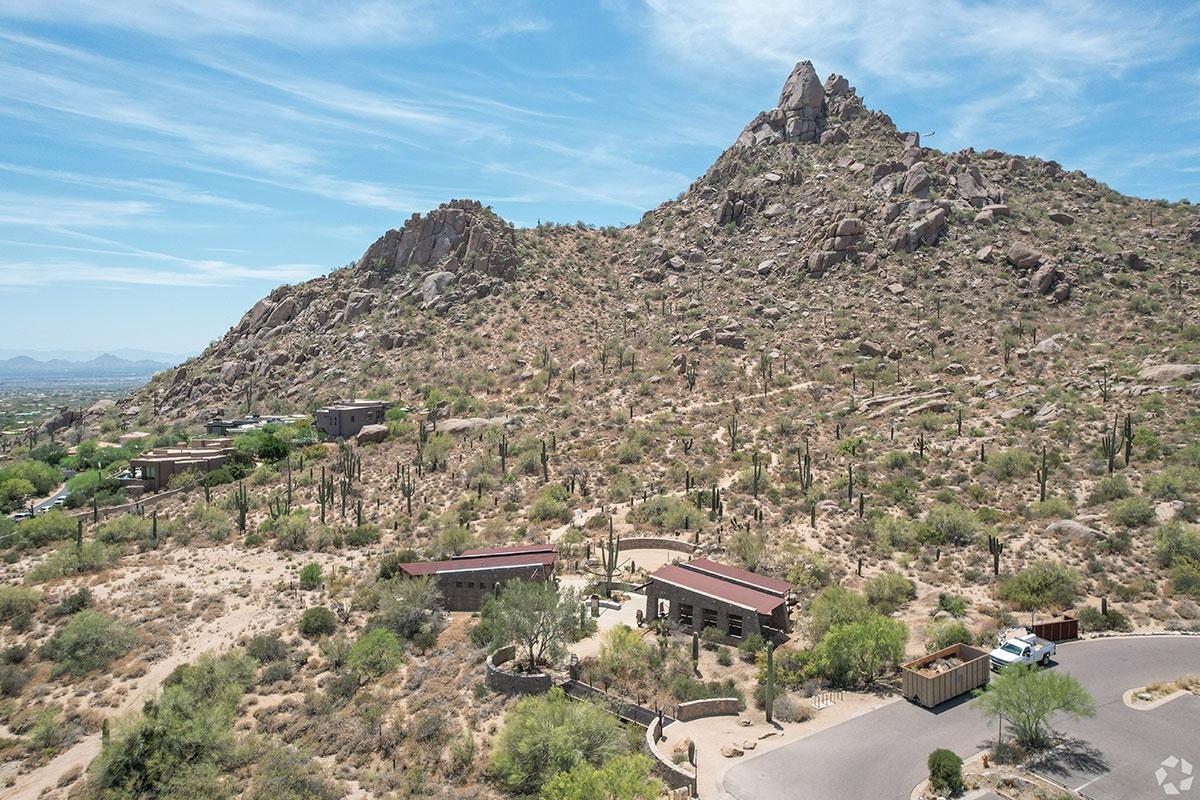 Pinnacle Peak sits at the base of the Pinnacle Peak mountain preserve.