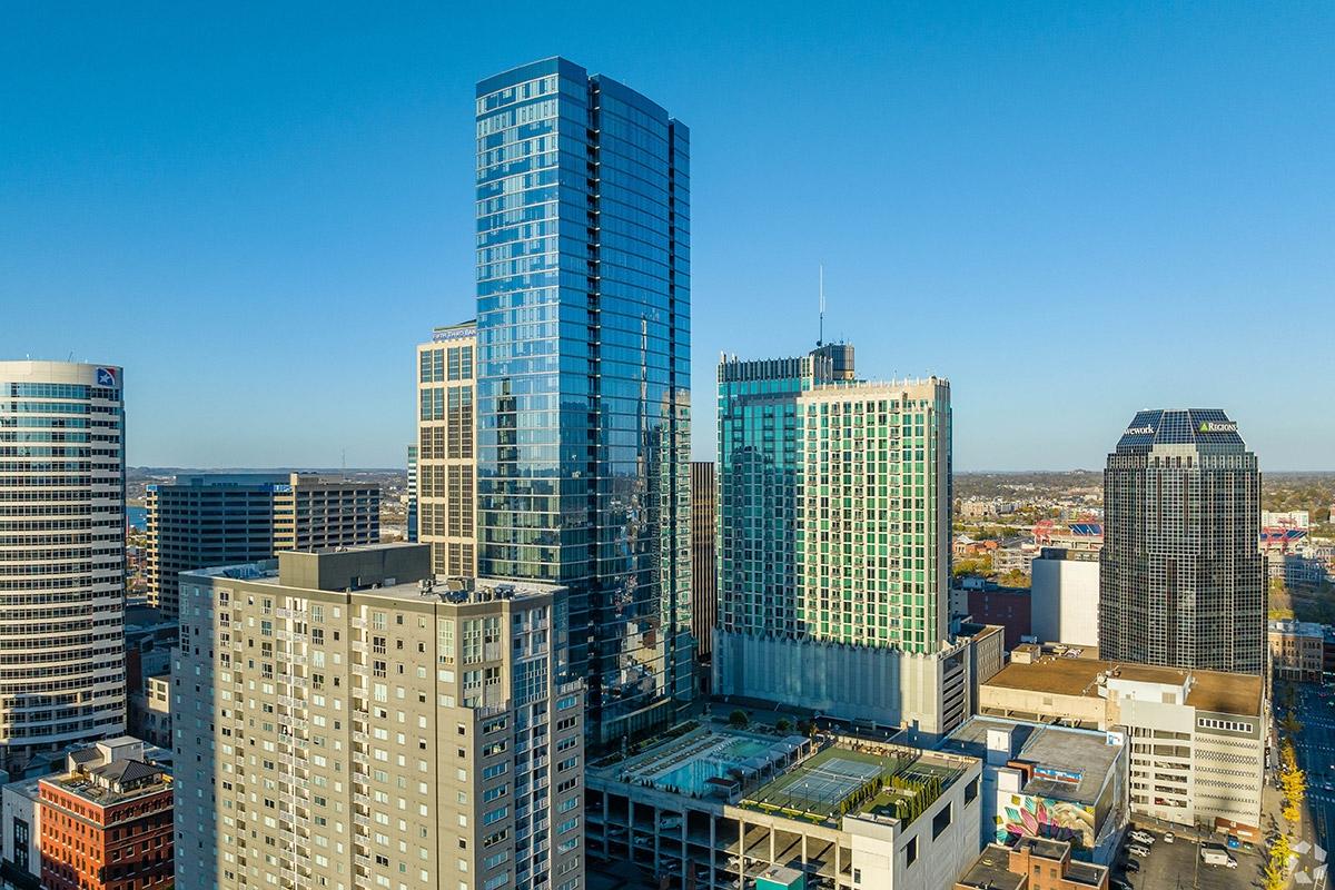 High-rises and skyscrapers stretch tall in Nashville.