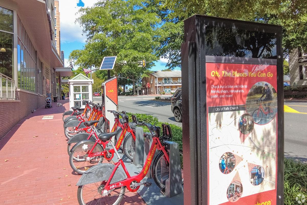 Falls Church is a residential area good for commuting to Crystal City.