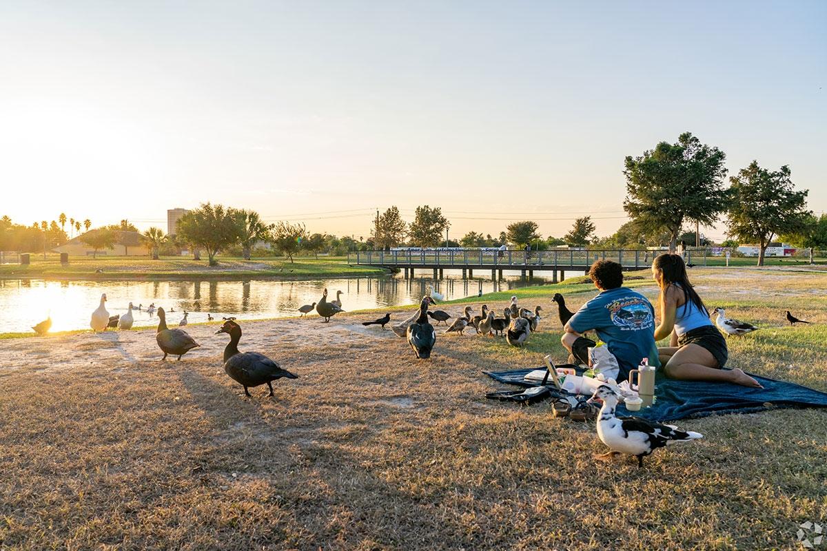 McAllen sits in the Rio Grande Valley at the southern tip of Texas.