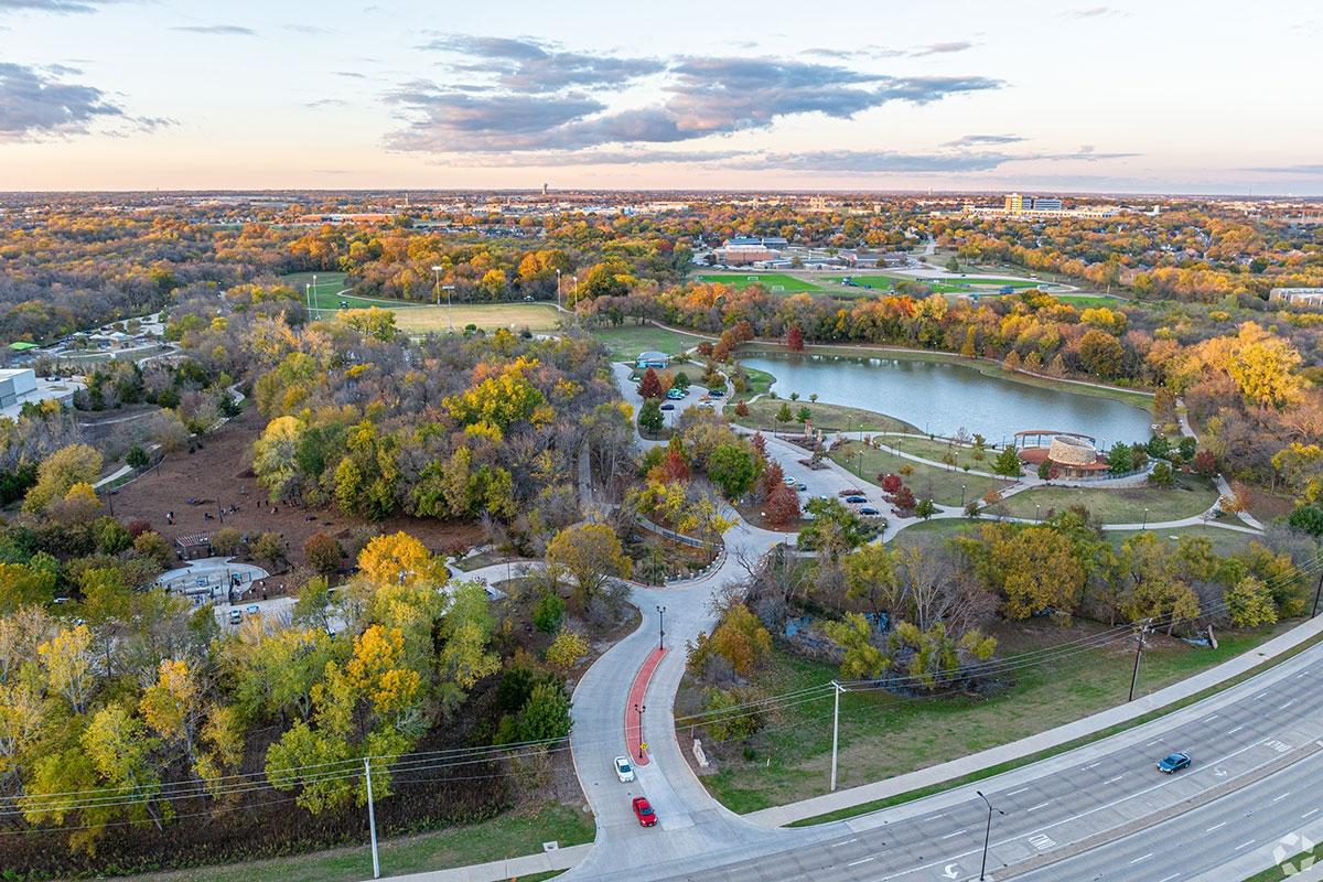 McKinney is located about 30 miles north of Dallas and has a historic downtown square.