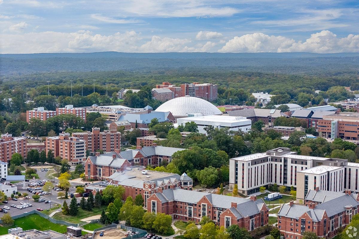 Storrs is home to the University of Connecticut.