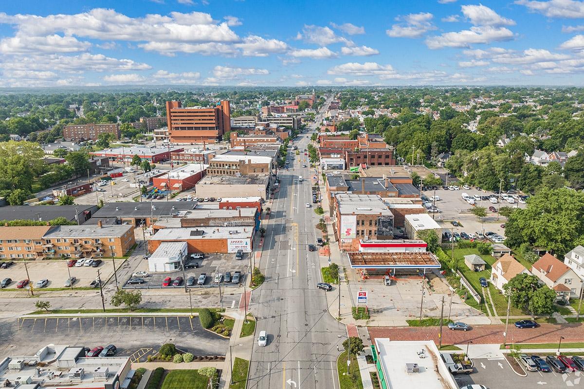 West Cleveland has cozy main streets with local businesses next to tree-filled neighborhoods.