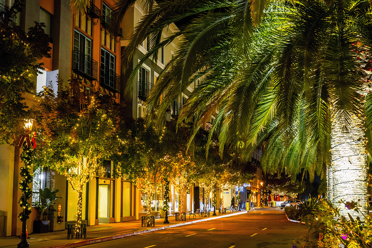 Santana Row in San Jose CA