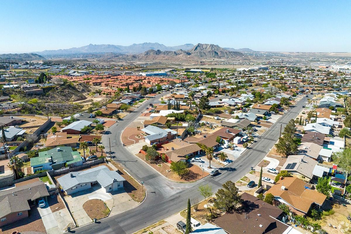 Mesa Hills has ranch-style homes right next to low-rise apartment communities.
