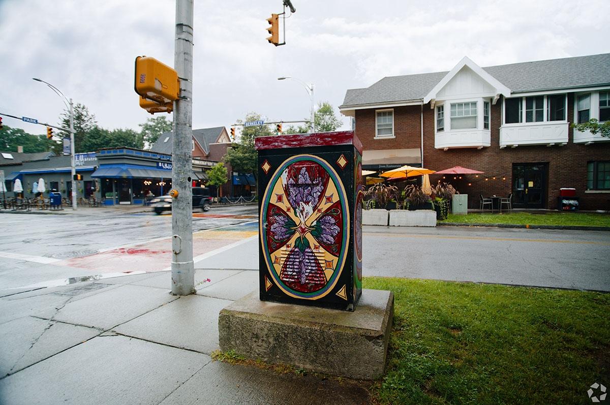 Park Avenue is a popular neighborhood in Rochester because of its walkability and scenery.