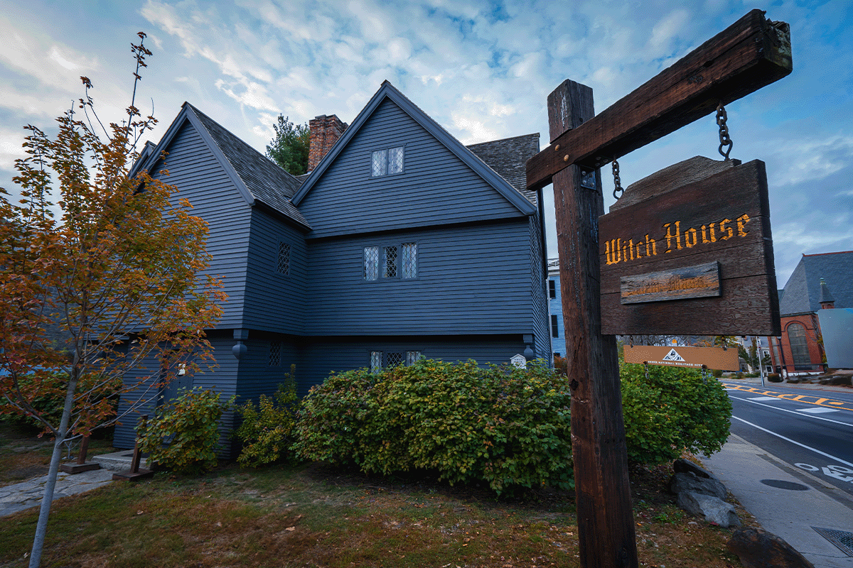 The Witch House in Salem, MA