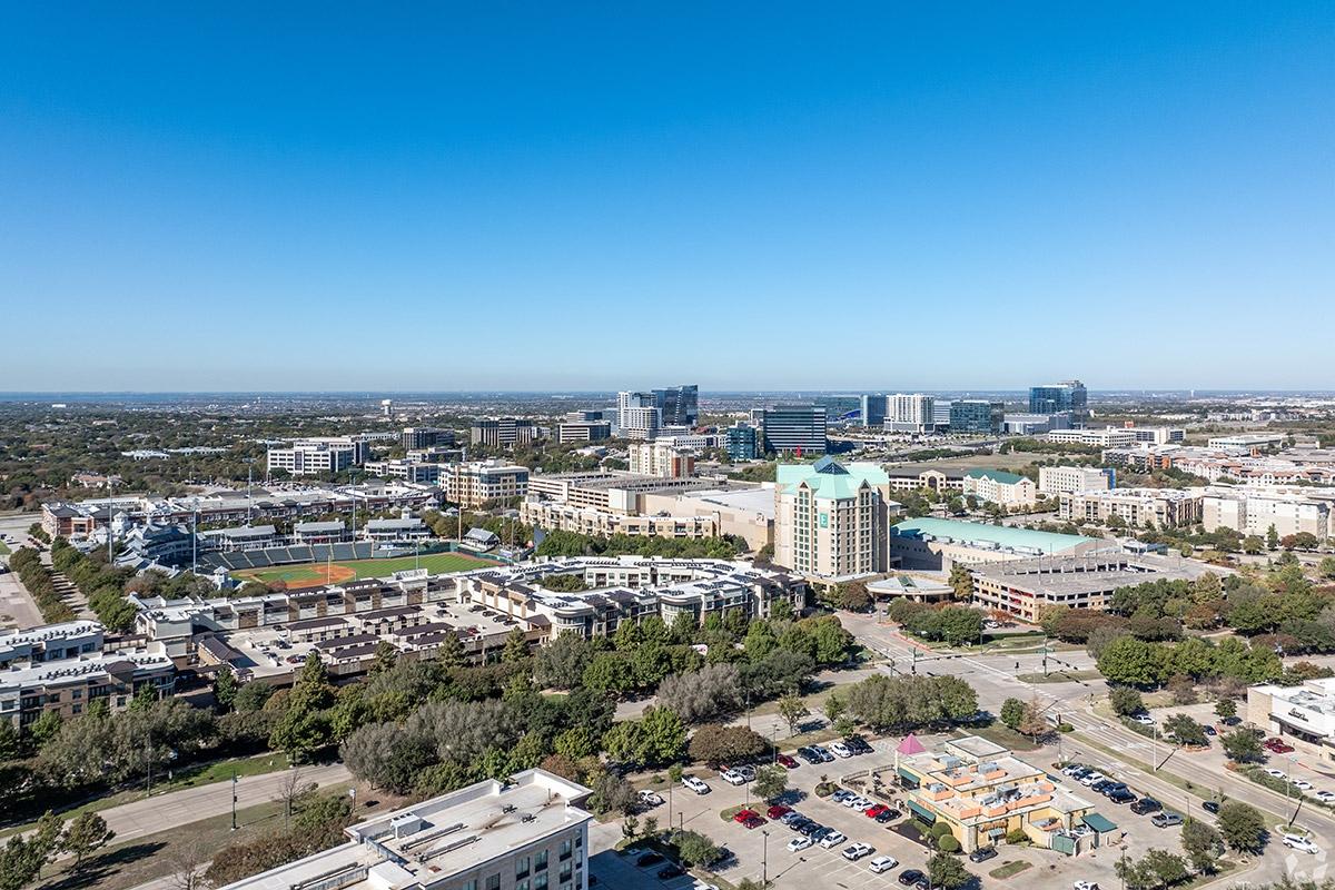 Frisco has many mid-rise luxury apartment communities right in its center.