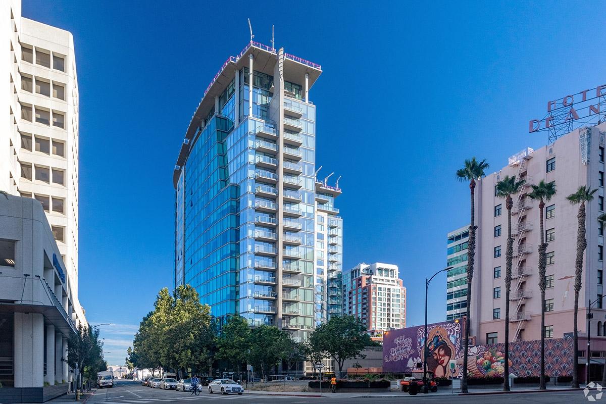 San Jose has a growing number of luxury apartment communities in its downtown.