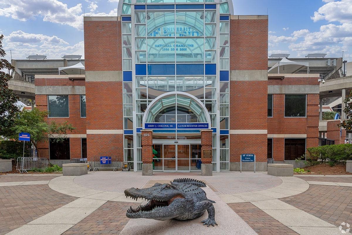 The University of Florida is located in Gainesville.