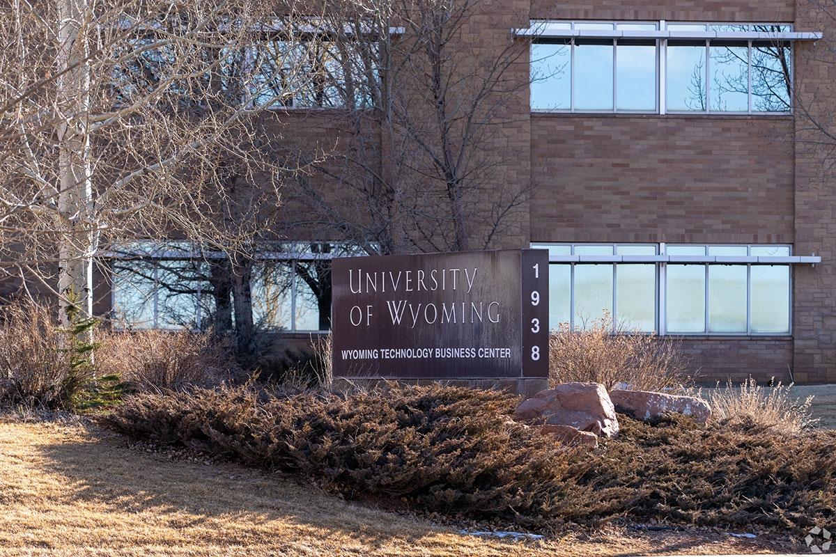 The University of Wyoming is in Laramie, a city with low average rents.