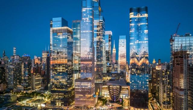 New York City Skyline at Dusk