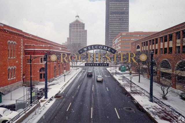 Rochester is the third-largest city in New York.