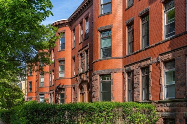 Brownstones in Brookline, MA