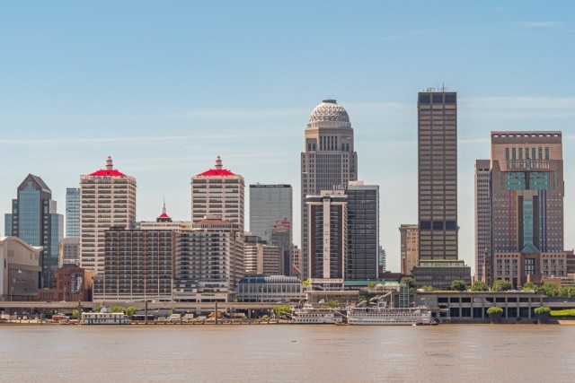 Downtown Skyline of Louisville, KY