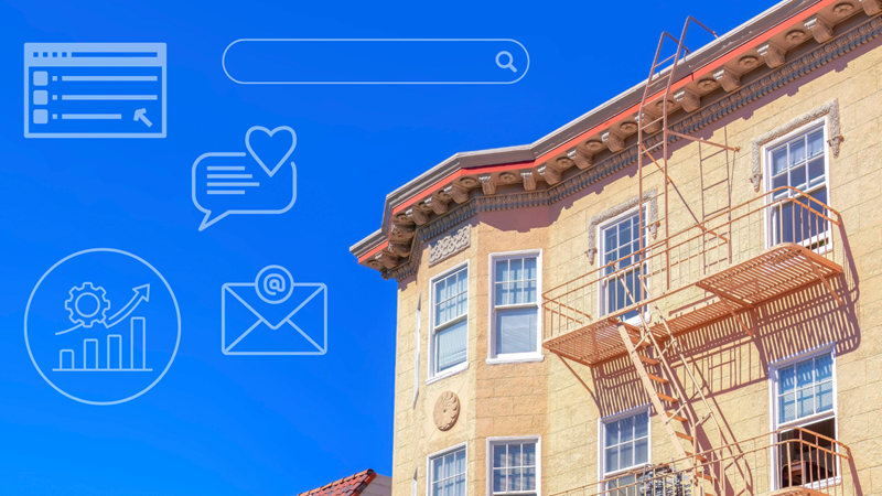 Advertising strategy for properties under 50 units