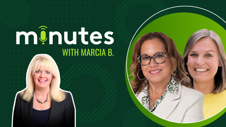 Minutes with Marcia B. featuring Kelley Shannon & Jenna Miller