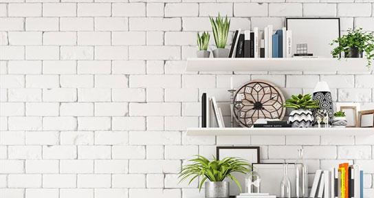 Home shelving unit