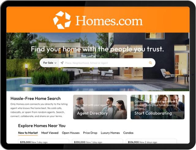 Homes.com website