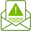 An image depicting a notice delivered by mail