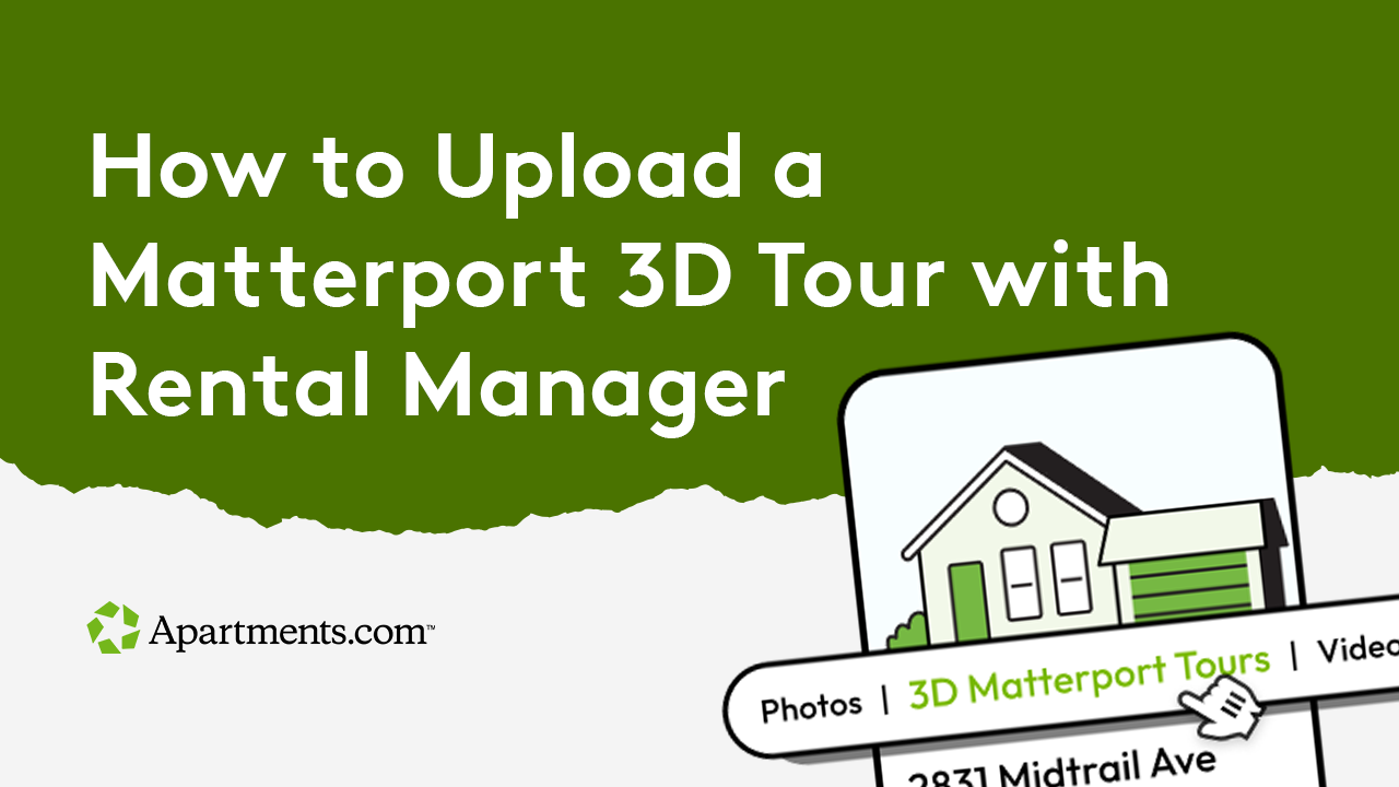 Video thumbnail with an illustration of a listing with a 3d tour button