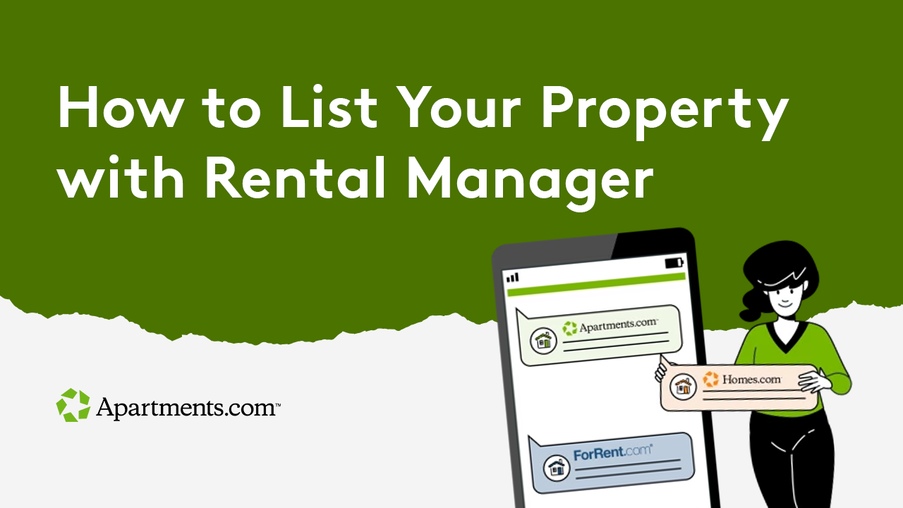 Video thumbnail of a women listing her rental on her mobile device.