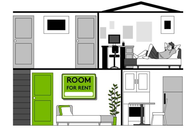Room for rent clip art