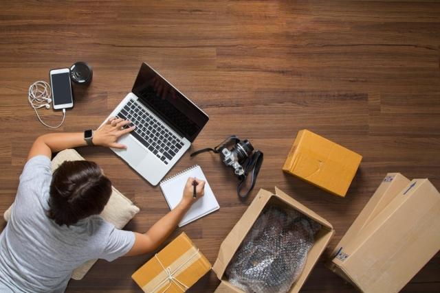 Renter selling items from home