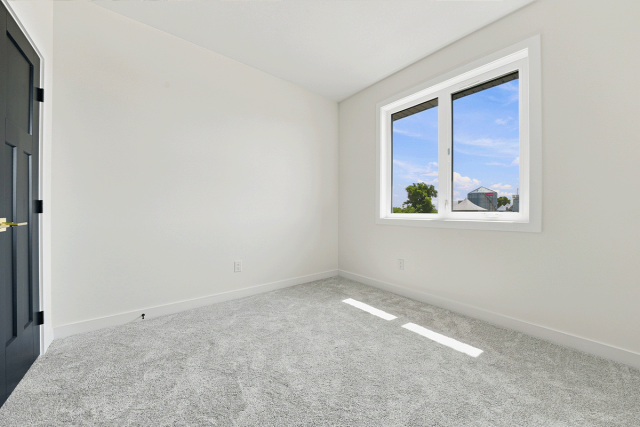 Empty Carpeted Bedroom